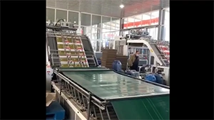 Laminadora automática para cartón corrugado (6.000 láminas/h)