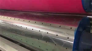 Ajuste de fase del cilindro de troquelado (avance)