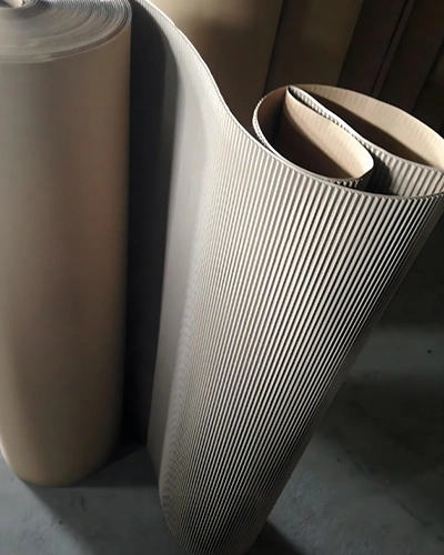 Línea de producción de cartón corrugado de 2 capas