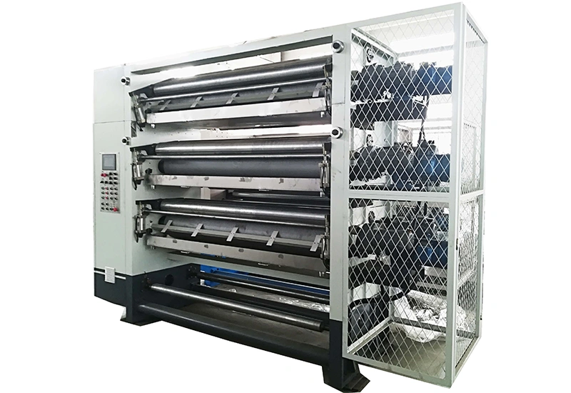 Encoladora para cartón triplex