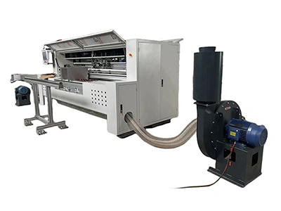 Máquina para fabricar separadores de cajas