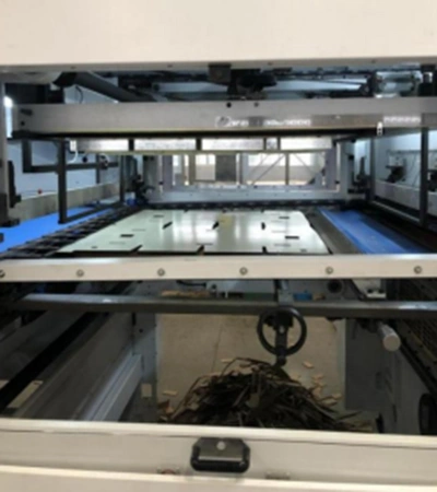 Estación de expulsión de residuos