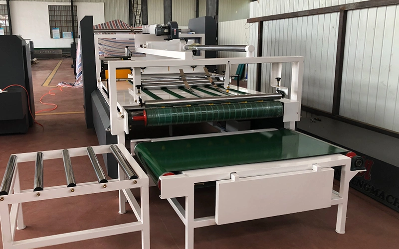 Plegadora encoladora semiautomática