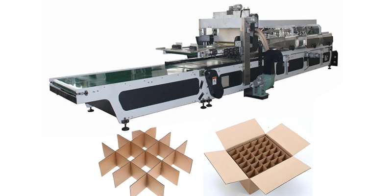 Ensambladora automática de separadores de cartón