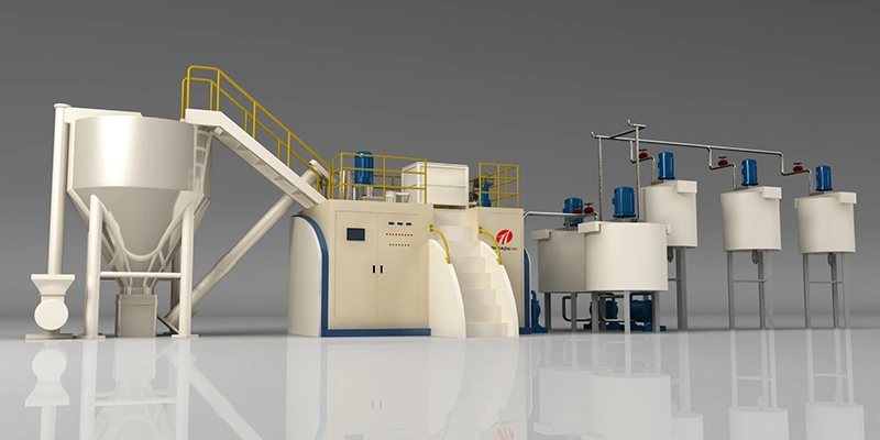 Sistema de preparación de adhesivo